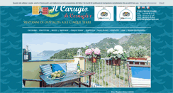 Desktop Screenshot of ilcarugiodicorniglia.com